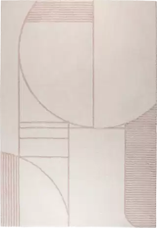 Zuiver Bliss dizajnový koberec - Ružová, 160 x 230 cm