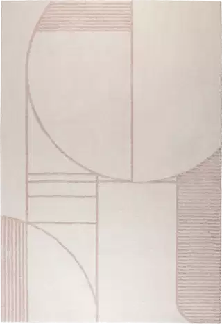 Zuiver Bliss dizajnový koberec - Ružová, 200 x 300 cm