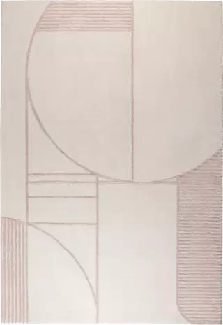 Zuiver Bliss dizajnový koberec - Ružová, 240 x 345 cm