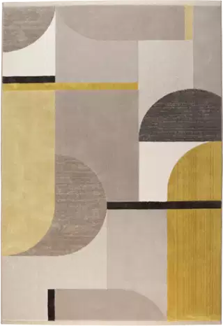 Zuiver Hilton farebný koberec - Žltá, 160 x 230 cm