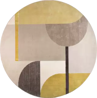 Zuiver Hilton farebný koberec - Žltá, 240 cm