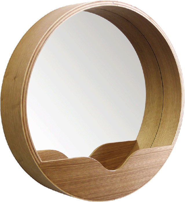 Zuiver Round Wall zrkadlo na stenu - 40 cm