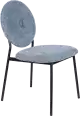 Zuiver Mist jedálenská stolička - Modrá