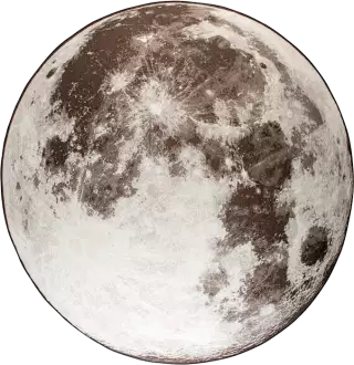 Zuiver Moon dizajnový koberec - Sivá, 280 cm