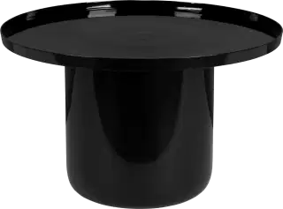 Zuiver Shiny bomb čierne príručné stolíky - 67 cm