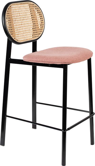 Zuiver Spike moderná pultová stolička - Ružová