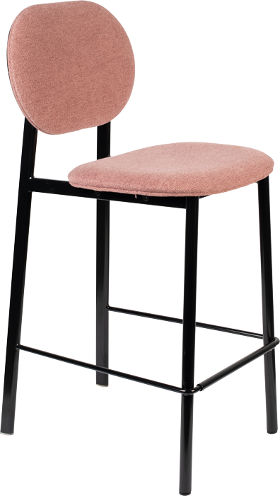 Zuiver Spike moderná pultová stolička - Ružová