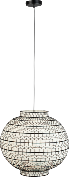 Dutchbone Ming  dizajnová závesná lampa - 50 cm