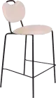WL-Living Aspen čalúnená pultová stolička - Ružová