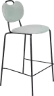 WL-Living Aspen čalúnená pultová stolička - Zelená