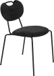 WL-Living Aspen jedálenská stolička - Čierna
