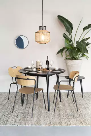 WL-Living Aspen moderná drevená stolička 1