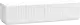 Teulat Doric moderná tv skrinka - Biela