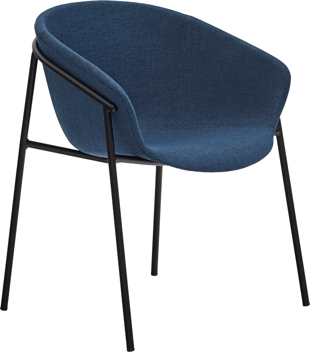 Teulat Hug dizajnové stoličky - Modrá