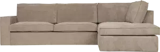 Woood Hajo dizajnové rohové sedačky - Béžová, Pravá