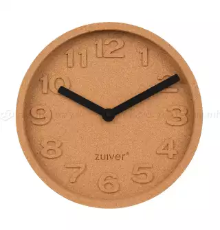 Zuiver Cork Time dizajnové hodiny na stenu 4