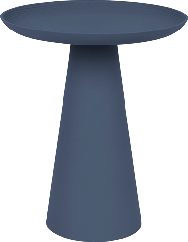 WL-Living Ringar farebný odkladací stolík - Modrá, 41,5 cm