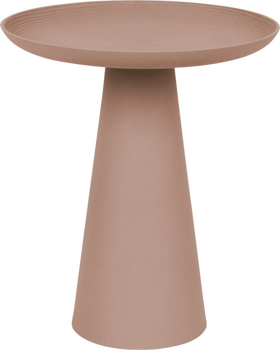 WL-Living Ringar farebný odkladací stolík - Ružová, 45,5 cm