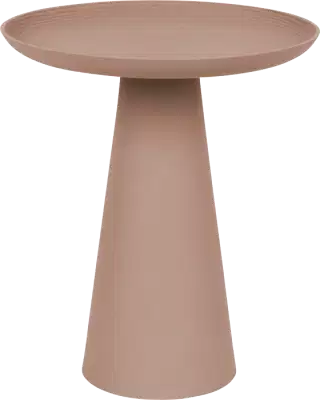WL-Living Ringar farebný odkladací stolík - Ružová, 45,5 cm