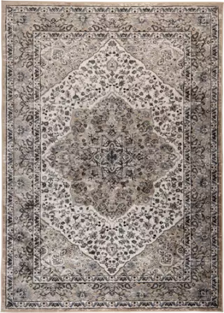 WL-Living Vogue koberec do obývačky - 170 x 240 cm, Čierna