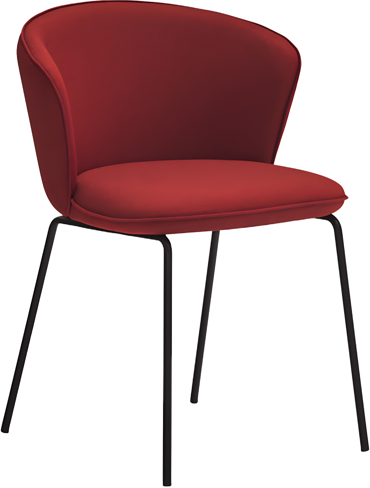 Teulat Add jedálenská stolička - Červená