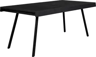 WL-Living Suri jedálenský stôl - Čierna, 220 x 100 cm