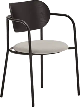 Teulat Eclipse dizajnová stolička - Čierna