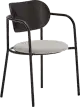 Teulat Eclipse dizajnová stolička - Čierna