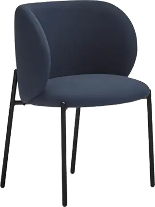 Teulat Mogi jedálenská stolička - Modrá