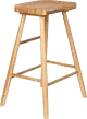 WL-Living Vander drevená pultová stolička - Drevo