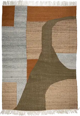 Dutchbone Pavilion jutový koberec - 160 x 230 cm