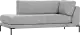 Vtwonen Couple modulárna sedačka - Sivá, Ľavá leňoška