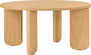 Noo.ma Kuvu konferenčný stolík - 75 cm, Svetlé drevo