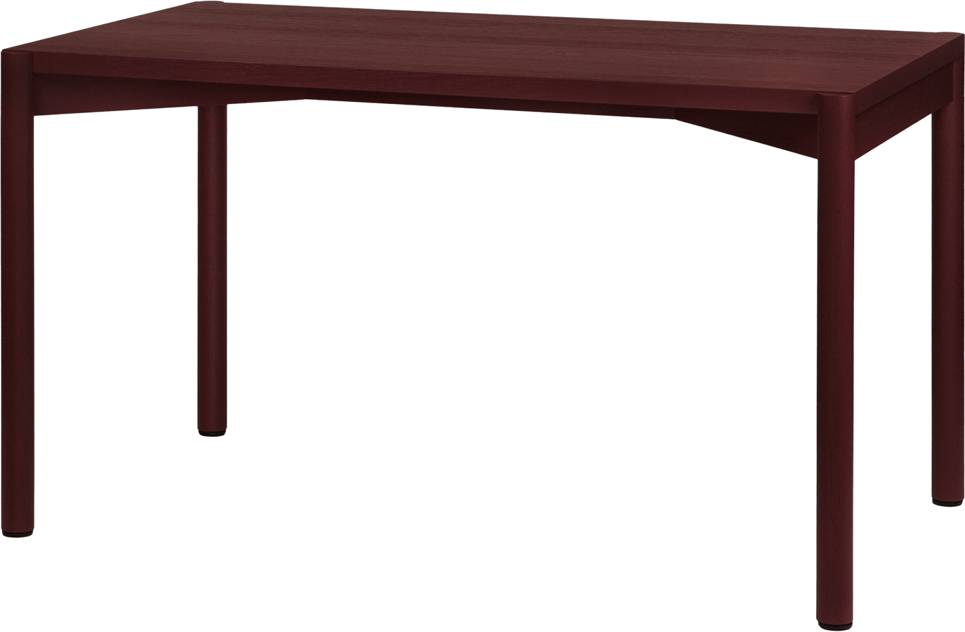 Noo-ma Yami jedálenský stôl - Bordová, 130 cm