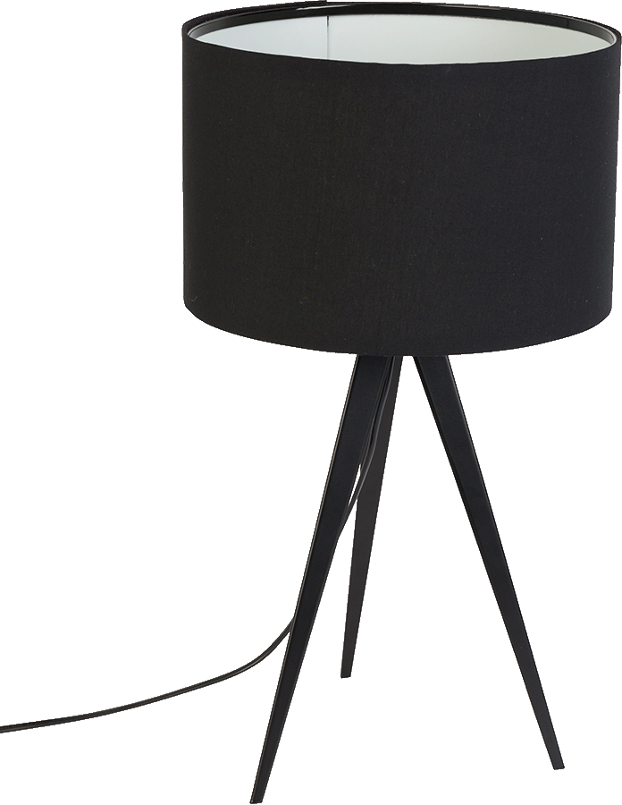Zuiver Tripod stolná lampa - Čierna