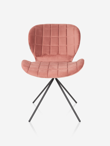 Zuiver Omg Velvet dizajnová stolička