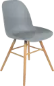 Zuiver Albert Kuip Chair dizajnová stolička - Svetlosivá