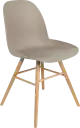 Zuiver Albert Kuip Chair dizajnová stolička - Sivohnedá