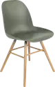 Zuiver Albert Kuip Chair dizajnová stolička - Zelená