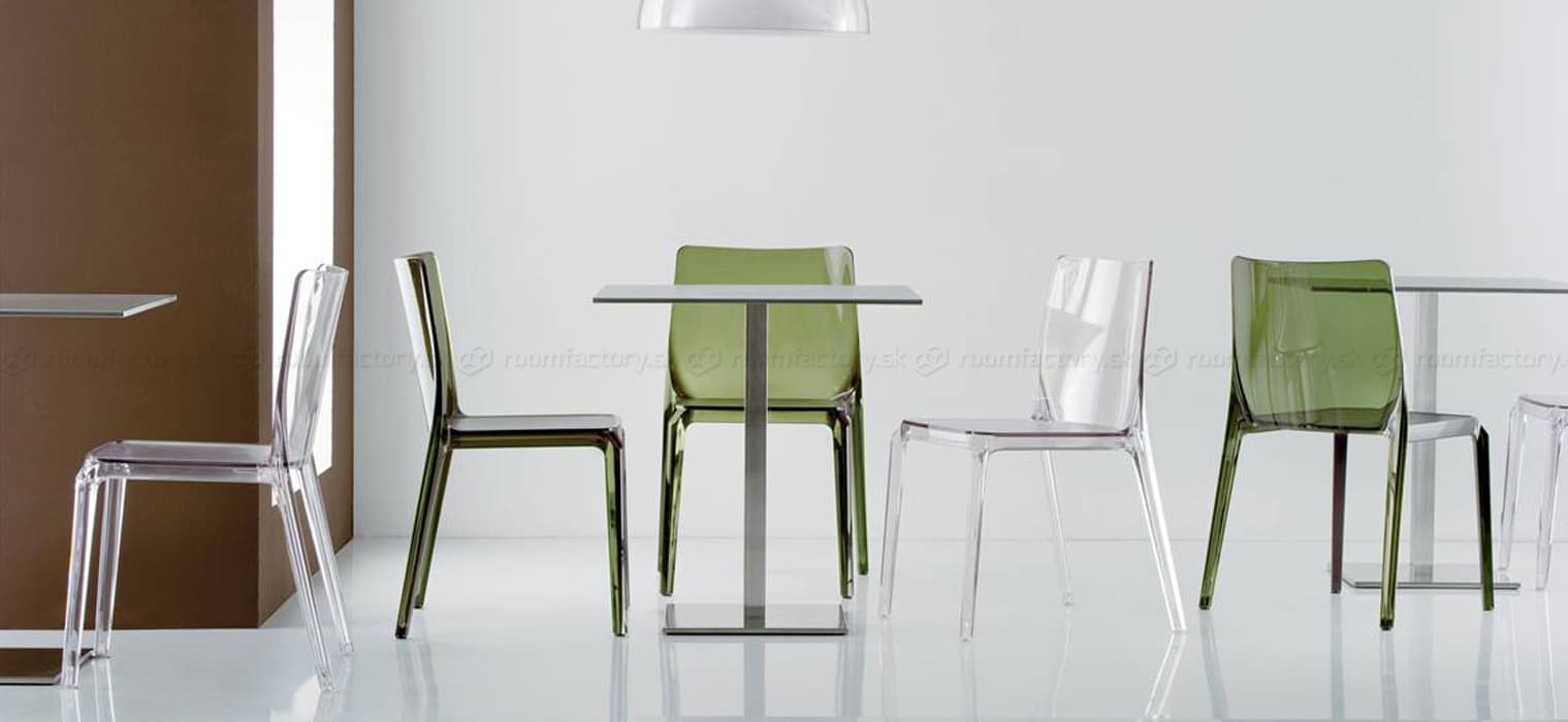Pedrali Blitz transparentná stolička 7