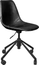 Dutchbone Franky kancelárska stolička - Čierna