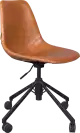 Dutchbone Franky kancelárska stolička - Hnedá