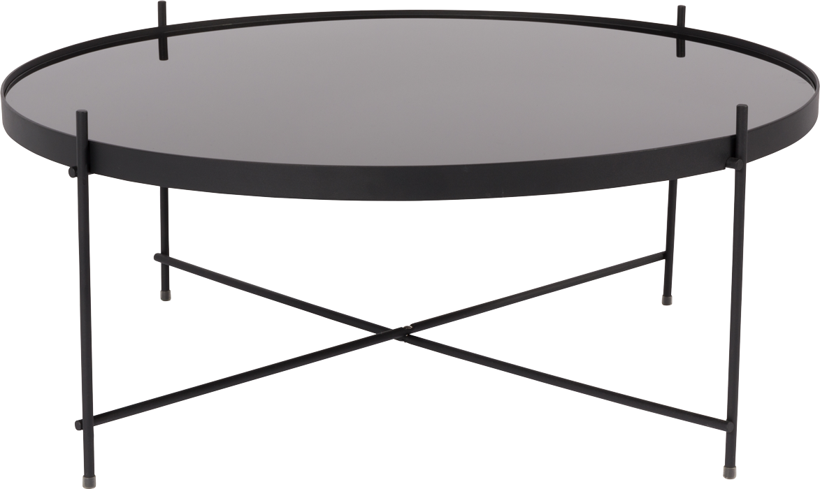 Zuiver Cupid stolíky do obývačky - Čierna, Veľkosť XL