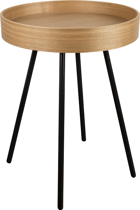 Zuiver Oak Tray stolík do obývačky - Príručný