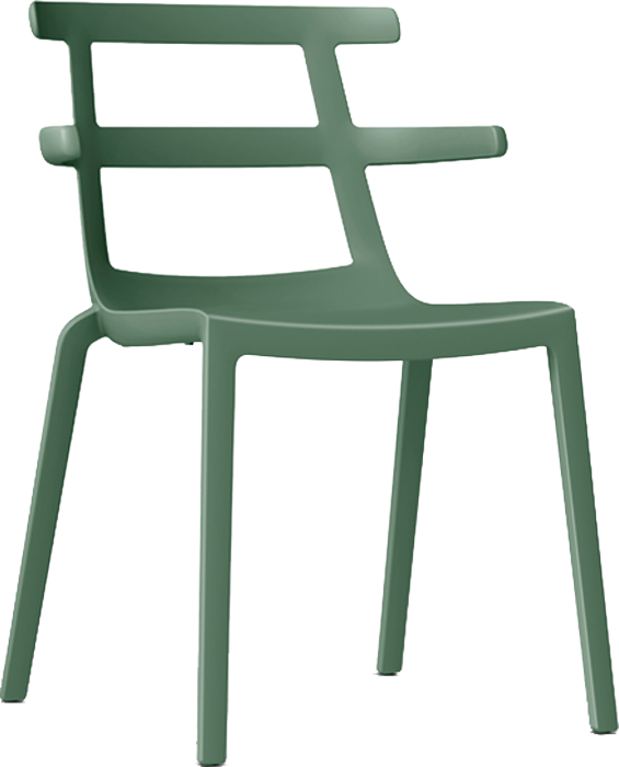 Barcelona DD Tokyo dizajnová stolička - Sivozelená