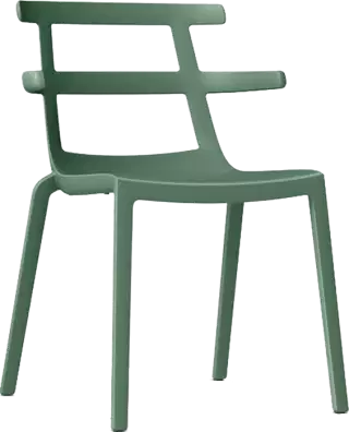 Barcelona DD Tokyo dizajnová stolička - Sivozelená