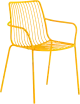 Pedrali Nolita 3651 a 3656 dizajnové stoličky - Žltá, S podrúčkami