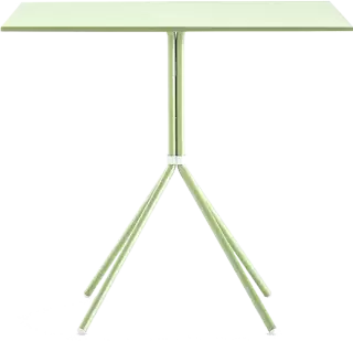 Pedrali Nolita 5454 kovový stôl - Zelená