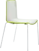 Pedrali Tweet 890 dizajnová stolička - Zelená