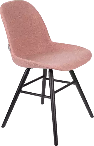 Zuiver Albert Kuip čalúnená stolička - Ružová